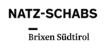 Logo mit der Aufschrift NATZ-SCHABS und Brixen Südtirol